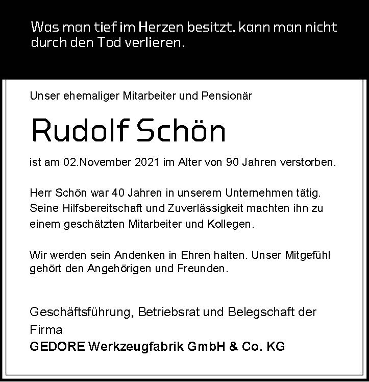 Rudolf Schön