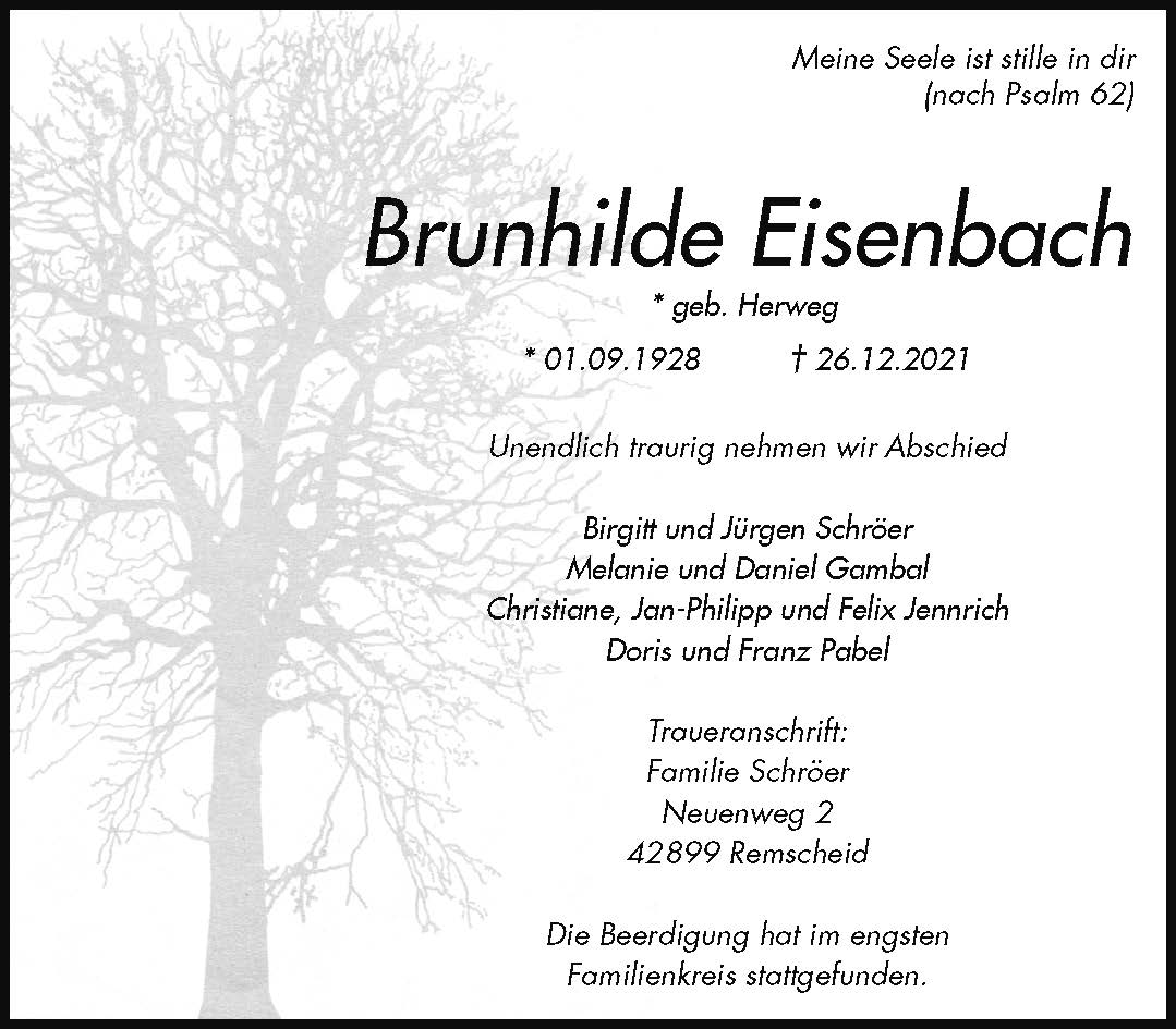 Brunhilde Eisenbach