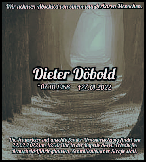 Dieter Döbold