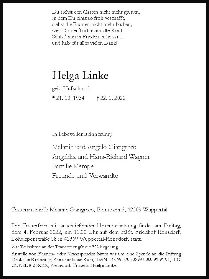 Helga Linke