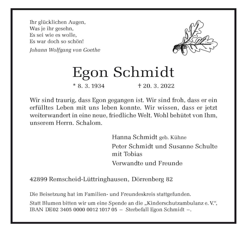 Egon Schmidt