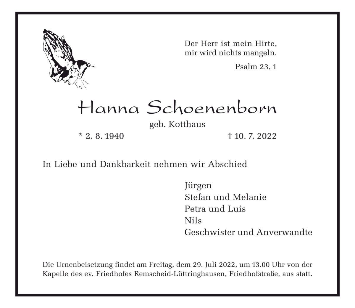 Hanna Schoenenborn