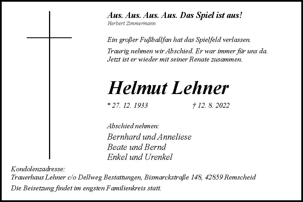 Helmut Lehner