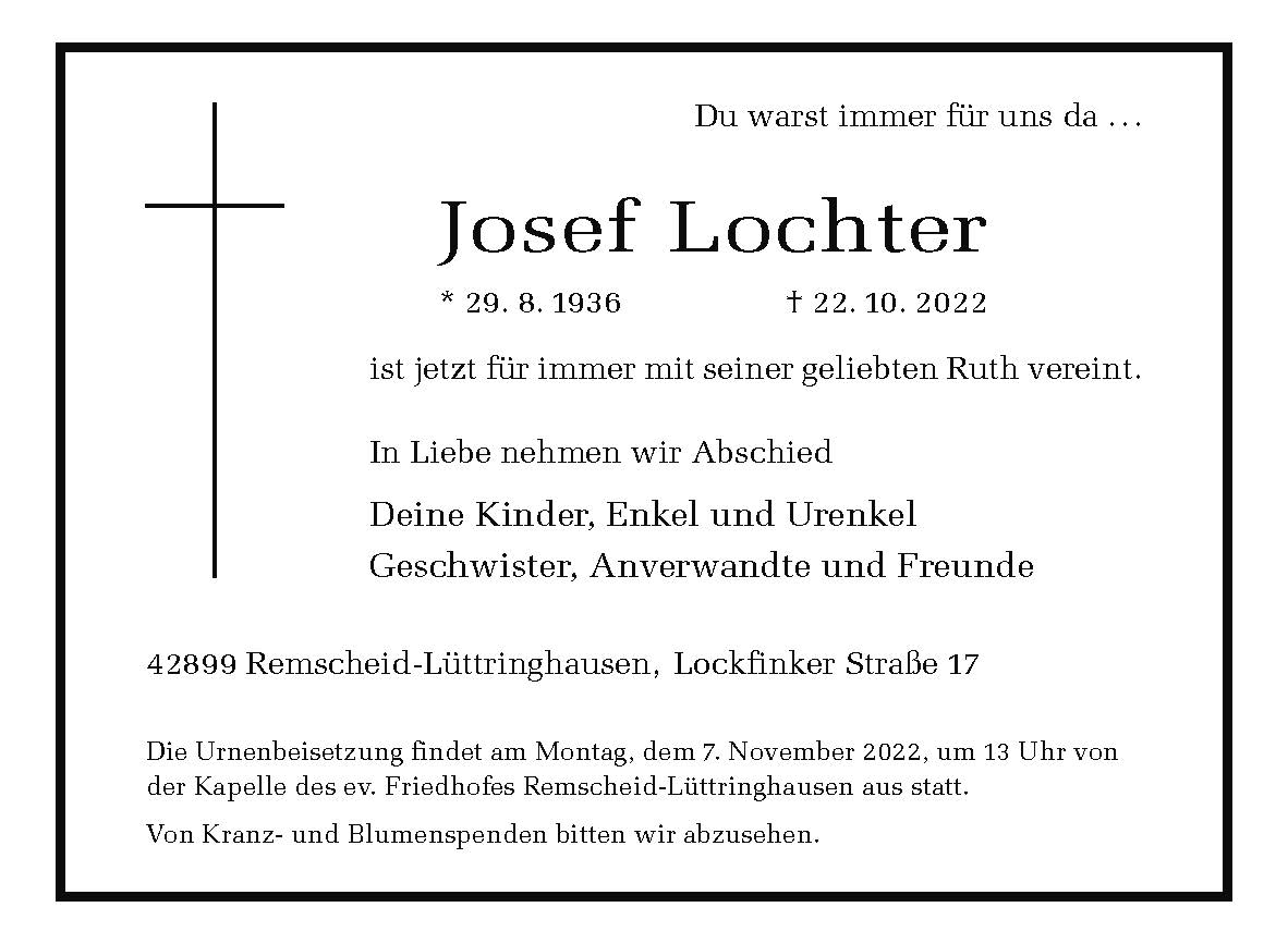 Josef Lochter