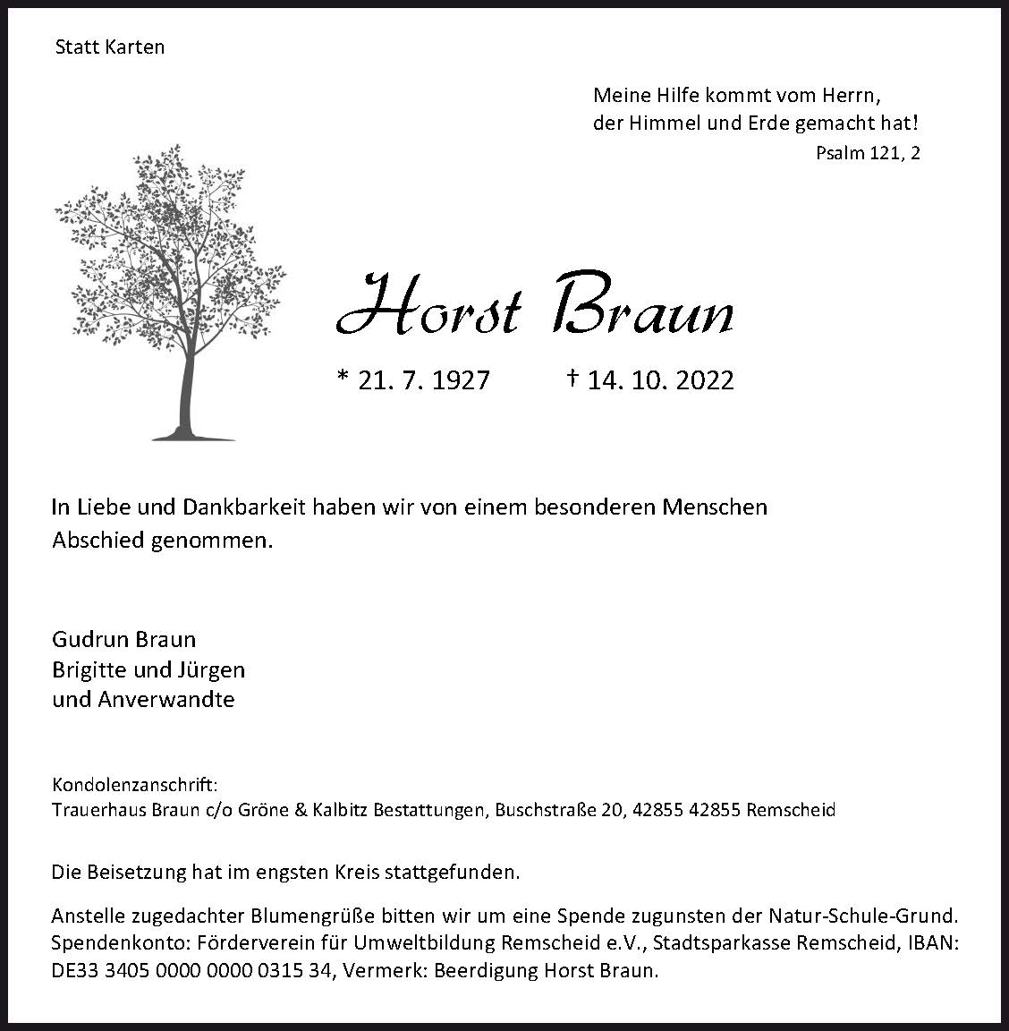 Horst Braun