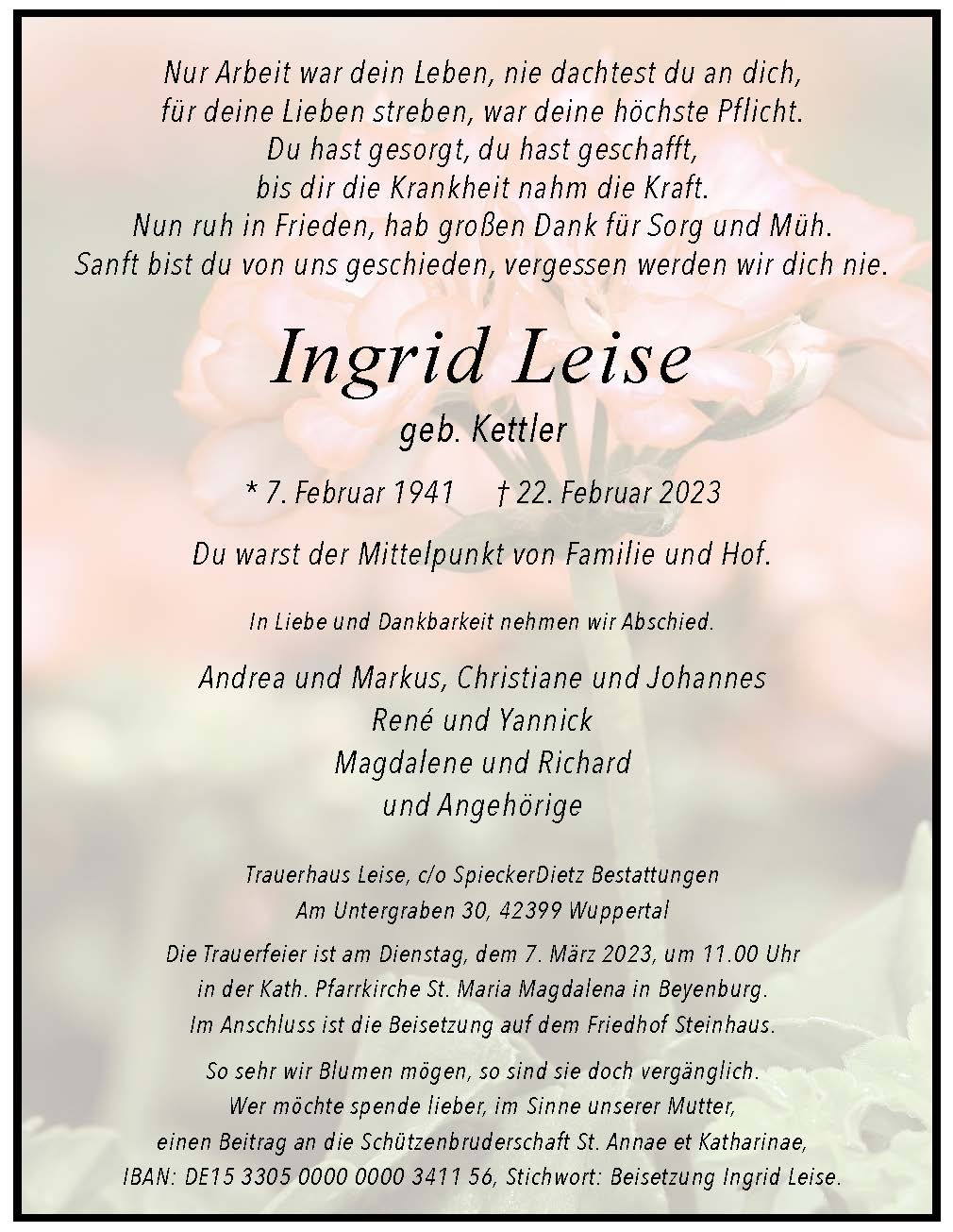 Ingrid Leise