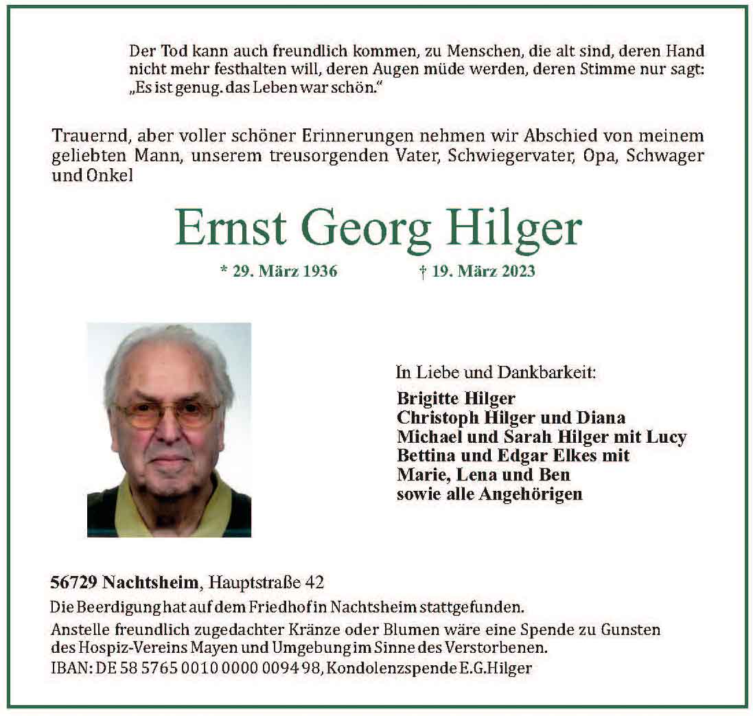 Ernst Georg Hilger