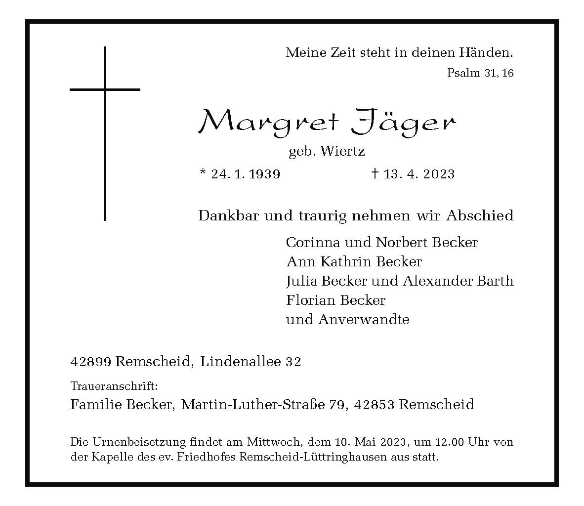 Margret Jäger