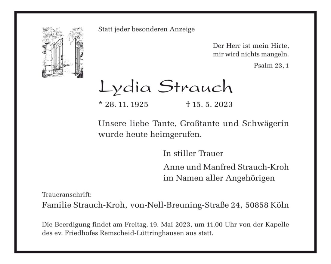 Lydia Strauch