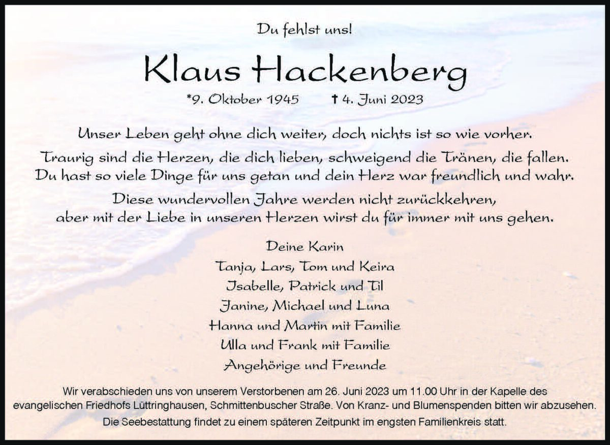 Klaus Hackenberg