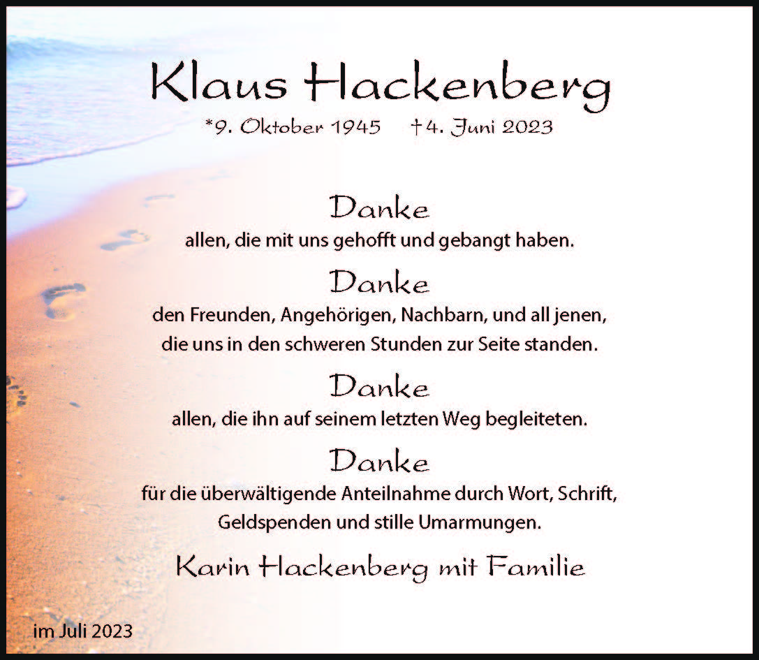 Klaus Hackenberg