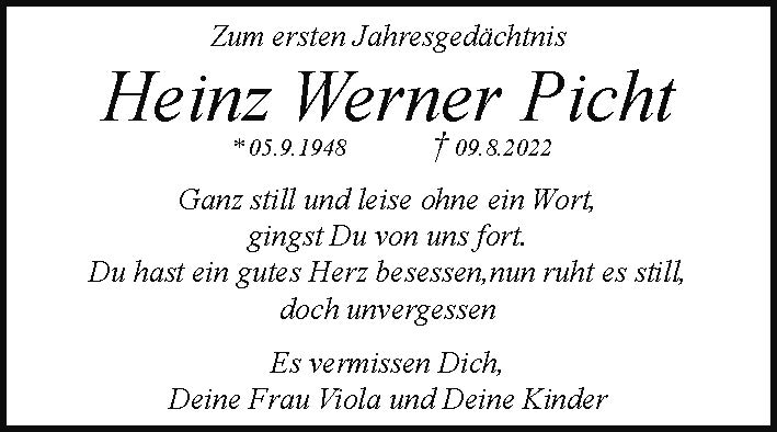 Heinz Werner Picht