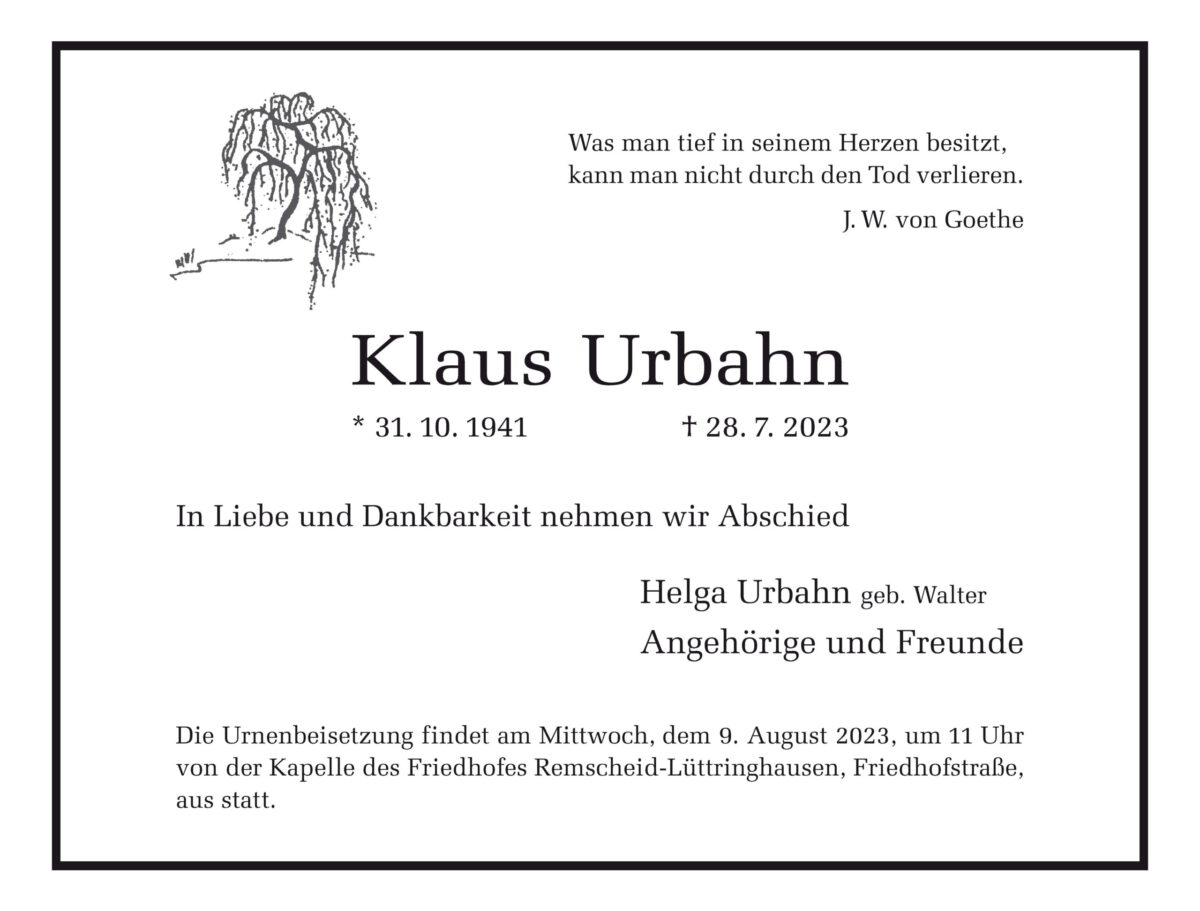 Klaus Urbahn