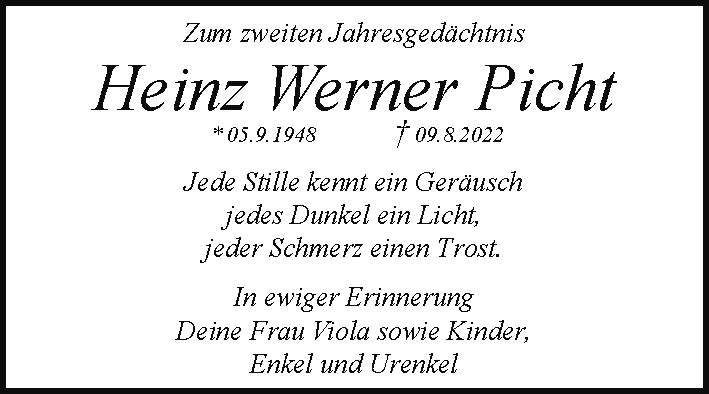 Heinz Werner Picht