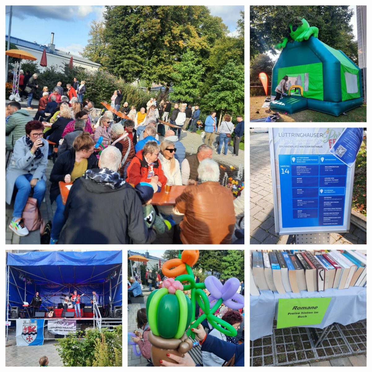 Gute Stimmung beim zweiten Parkfestival