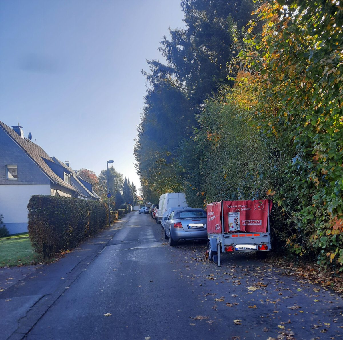 Gefahr für Fußgänger und Schulkinder