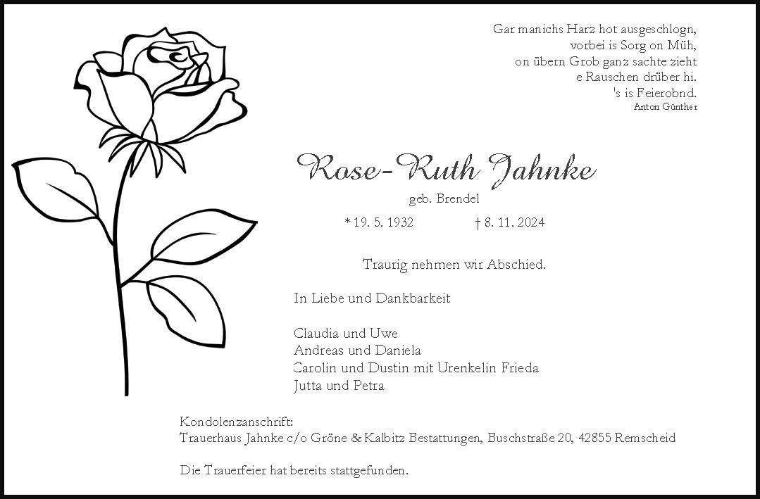 Rose-Ruth Jahnke