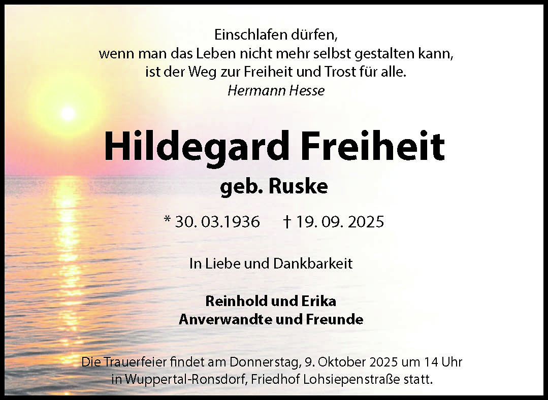 Hildegard Freiheit