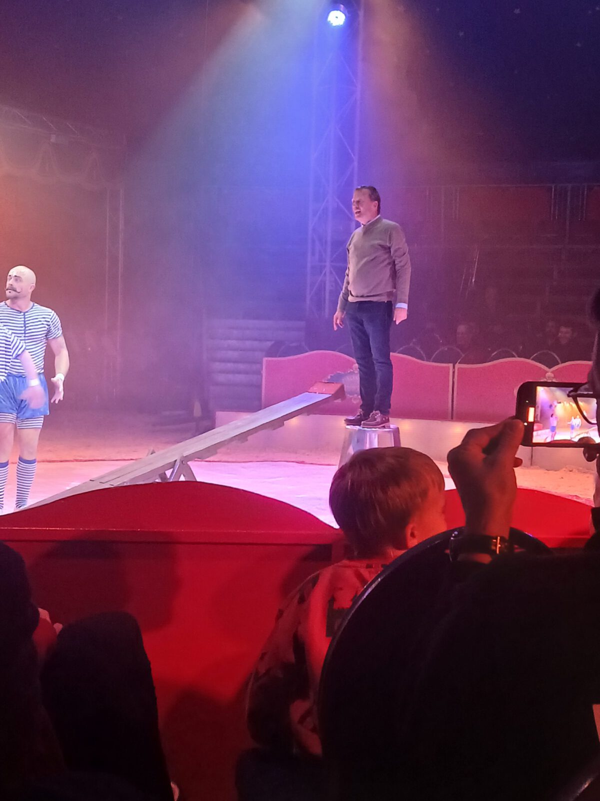 Abschied in der Manege