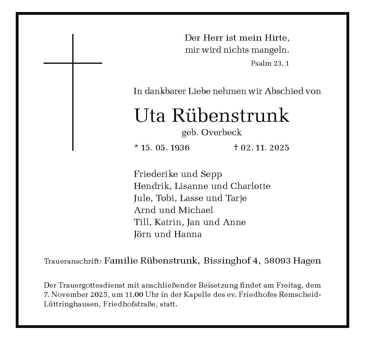 Uta Rübenstrunk