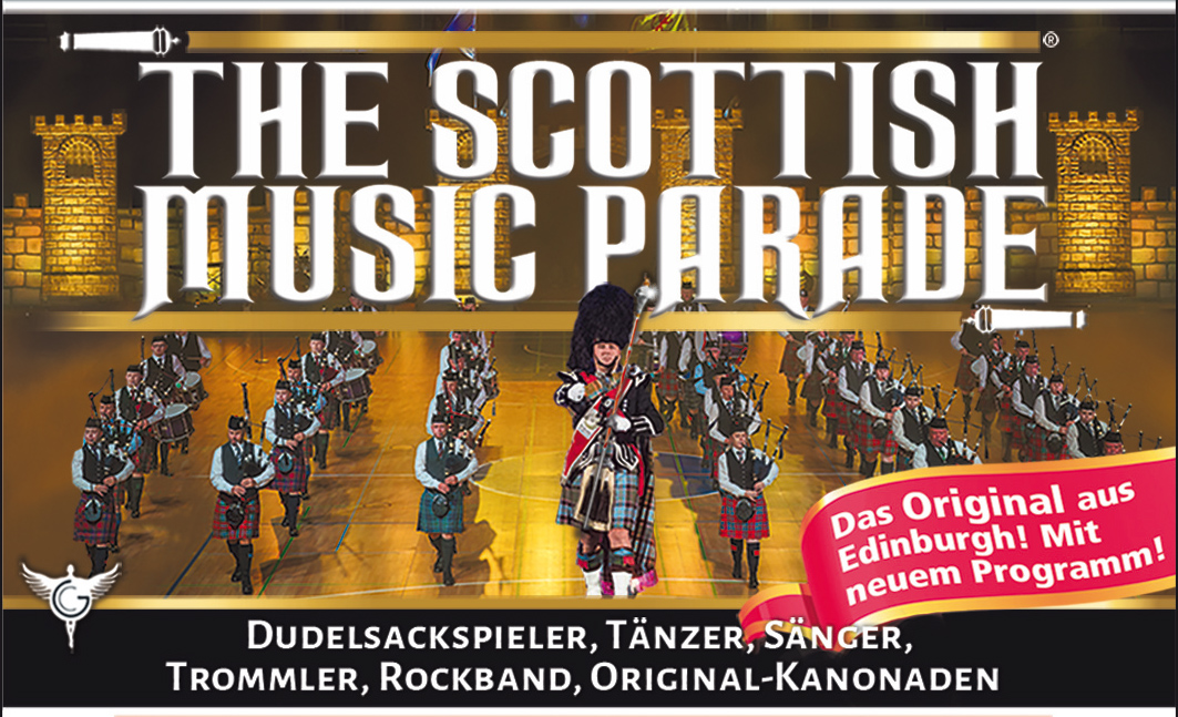 The Scottish Music Parade bringt keltischen Zauber in die Stadthalle