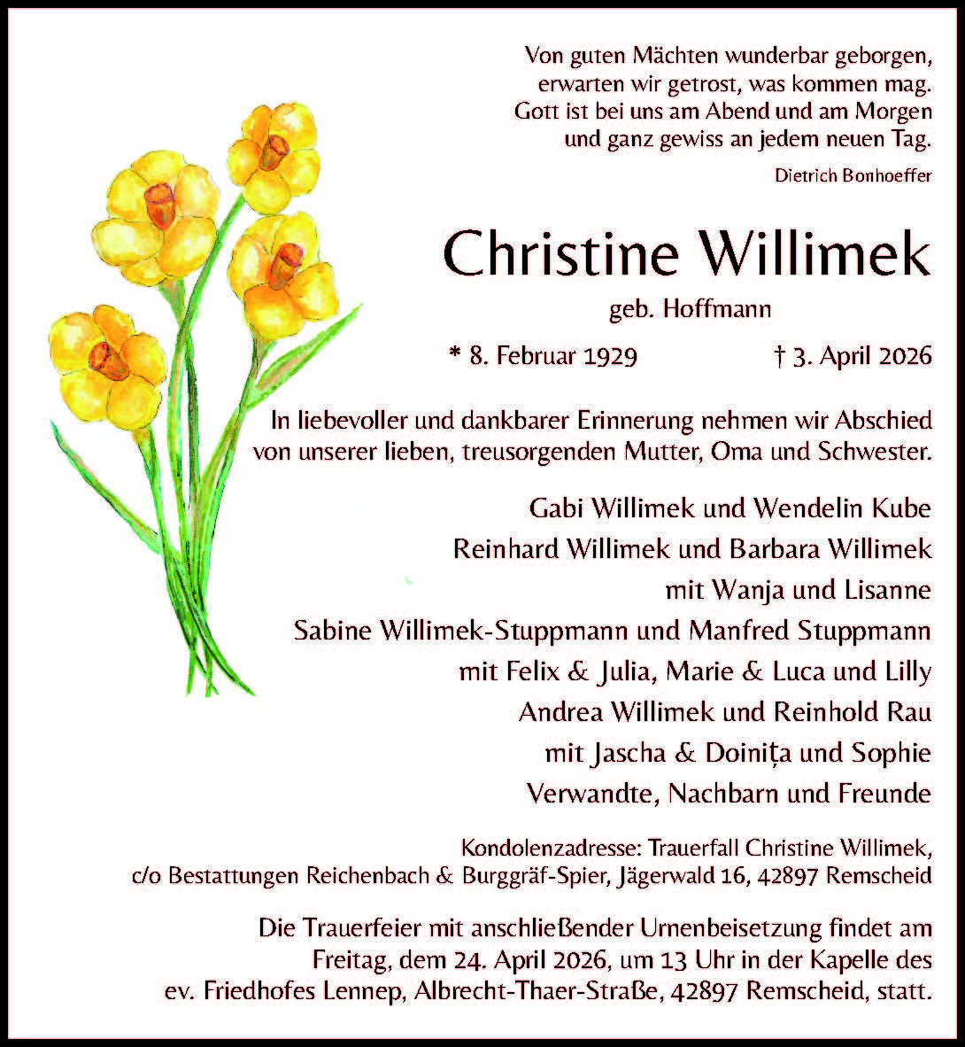 Christine Willimek