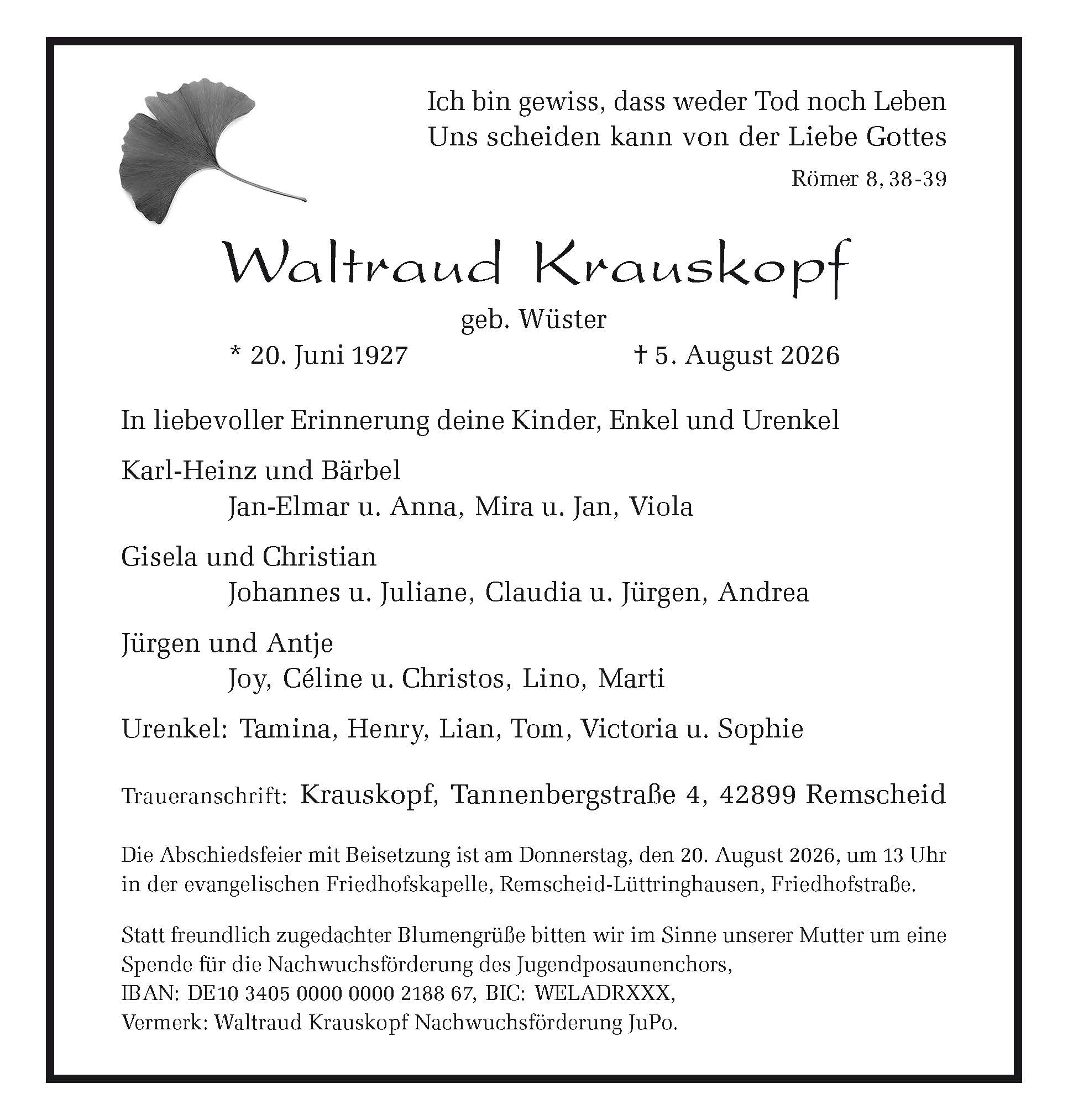 Waltraud Krauskopf