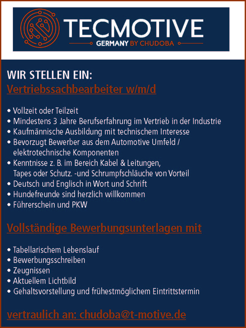 Tecmotive Germany By Chudoba